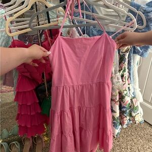 SHEIN Pink Mini Dress